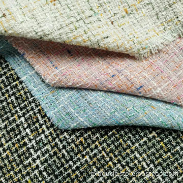 Boucle fashion yarn dyed design fabric